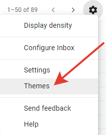Gmail - themes