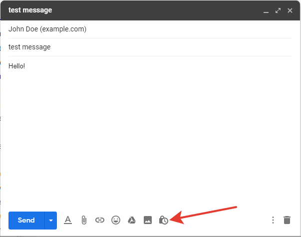 Gmail - confidential mode button